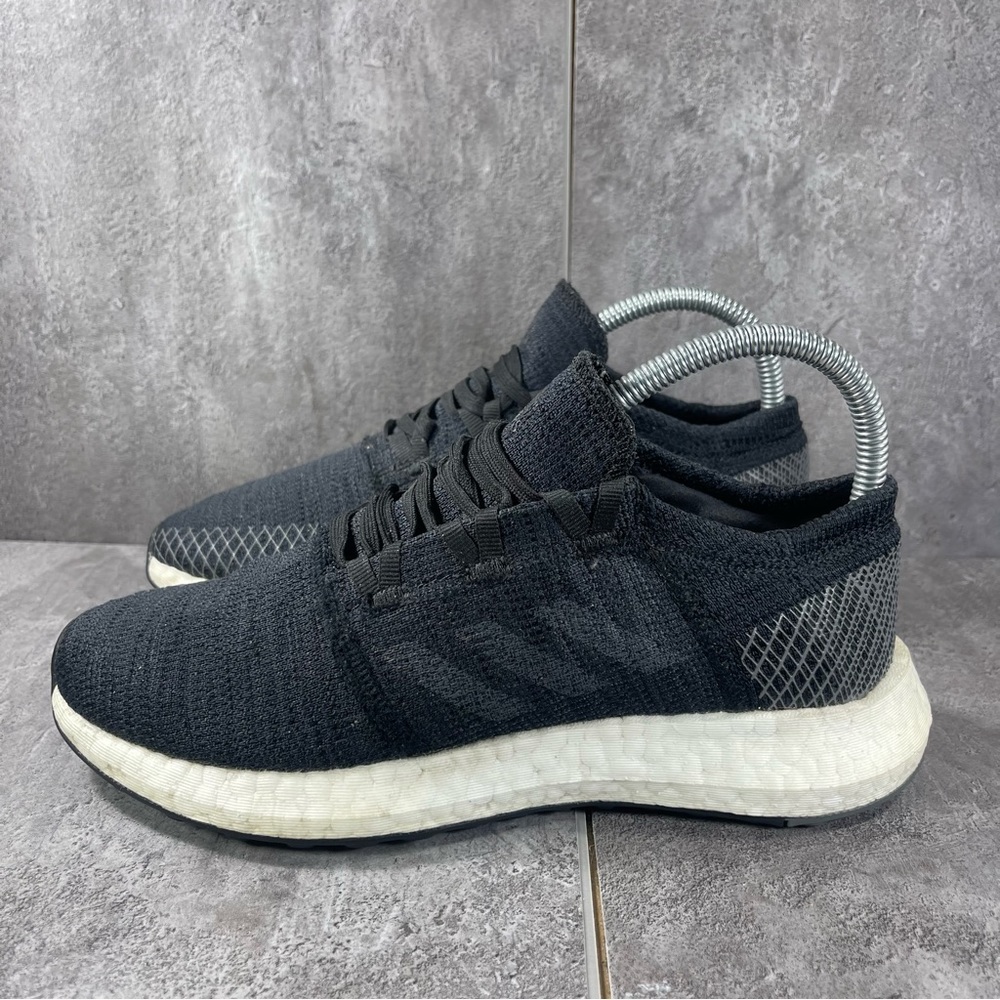 Adidas Pureboost Go Black Athletic Sneakers Women’s Size 6.5 - Picture 3 of 8